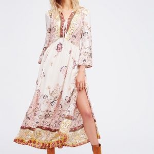 NWT Free People if you only knew Maxi Dress